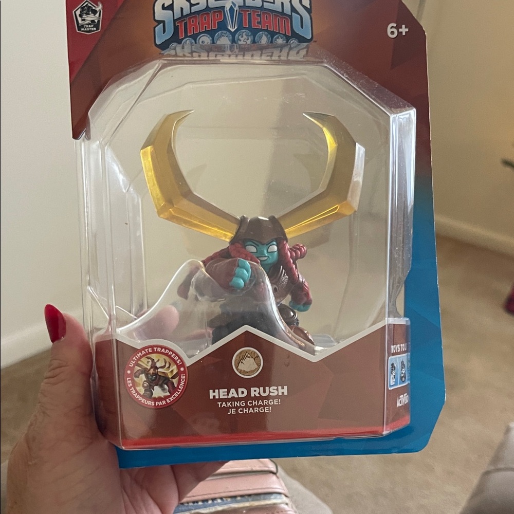 Trap Team Head Rush Figure - Gold and Green